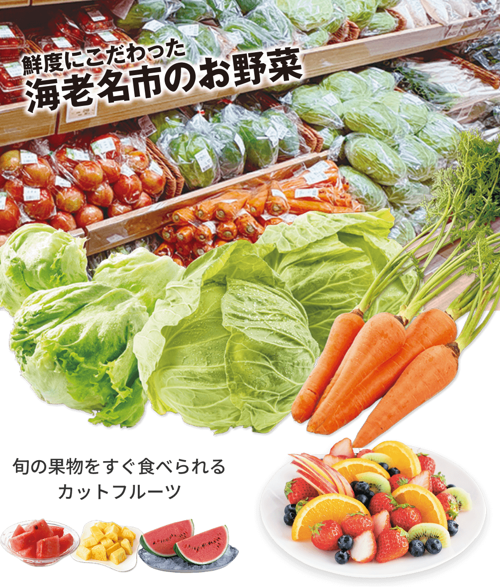 鮮度にこだわった海老名市のお野菜