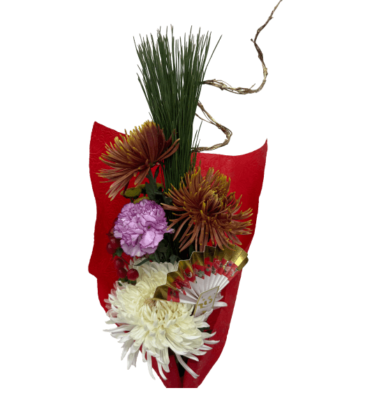 迎春アレンジ 華厳 商品画像