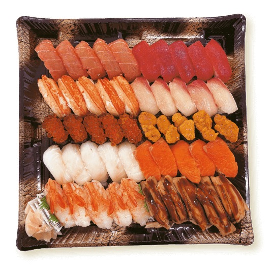 【年末年始ごちそう予約】迎春皆で食べるごちそう握り寿司【わさび抜き】商品画像